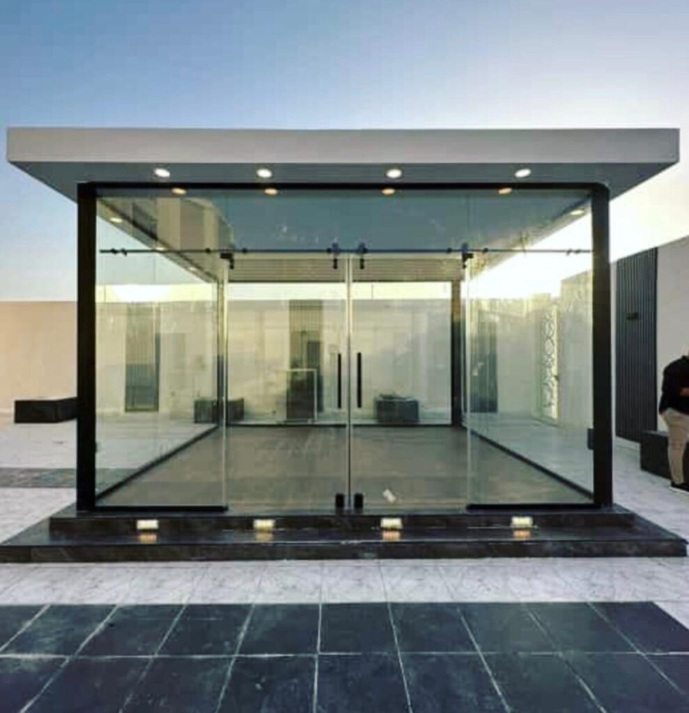 سعر متر الغرف الزجاجية